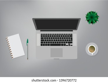 organize office and home vectore