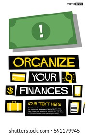 Organize Your Finances poster