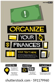 Organize Your Finances poster