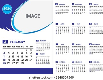 Organize your year effortlessly with our sleek 2024 calendar templates. Customize and print from home or office. Stay on top of events with style and convenience. Download now