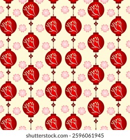 Organized into various oriental patterns Mixed background Asia pattern graphic design elements gold red