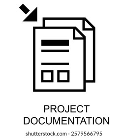 Organized records that define the scope, requirements, and processes of a web project.
