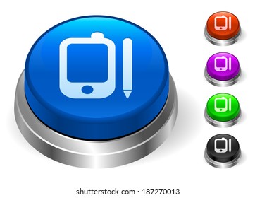 Organizer Icons on Round Button Collection