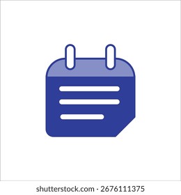 ícones do organizador. vetor colorido simples