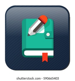 organizer planner book icon