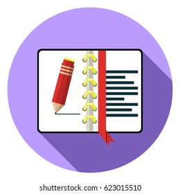 organizer planner book icon