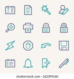 Websymbole-Set organisieren