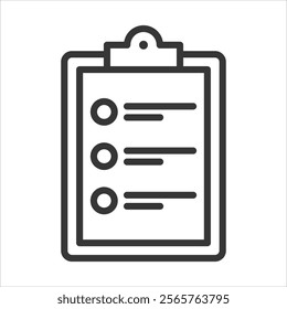 Organizing Icon Vector Illustration Outline Style