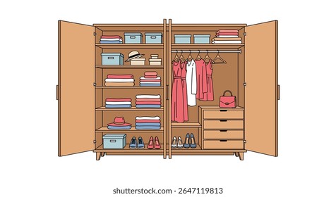 Organizing Your Clothes In a Wardrobe Can Make Your Life So Much Easier