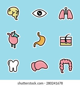 Organs Icons