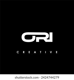 ORI Letra Inicial Logo Plantilla de Diseño Ilustración Vectorial