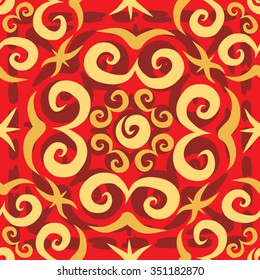 Orient arabesque seamless pattern