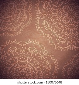 Orient mandala background. Vintage image.