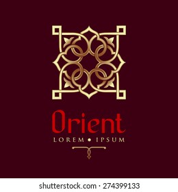 orient ornamental sign