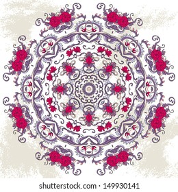 Orient traditional vector ornament.
