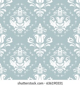 Orient vector classic pattern. Seamless abstract background with repeating elements. Orient background