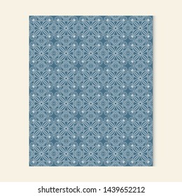 Oriental 24 seamless pattern design. Abstract background pastel color wallpaper vector.