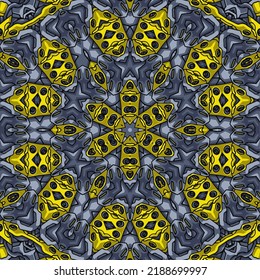 Oriental abstract background elegant ornament seamless vector pattern