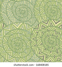 oriental abstract bright seamless pattern