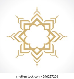 oriental arabic pattern