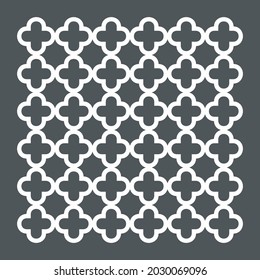 Oriental arabic tile background tile quality vector illustration cut