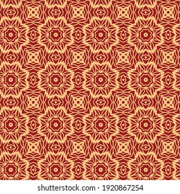 Oriental Asian Chinese traditional seamless pattern background in vector
