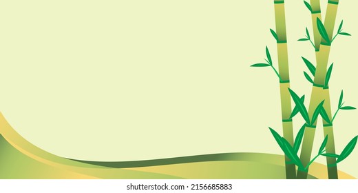 Oriental Bamboo Wallpapers. Tropical Asian Bamboo Plants Background with Abstract Background