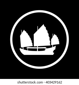 Oriental Boat Icon