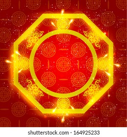 Oriental Chinese New Year Element Vector Design