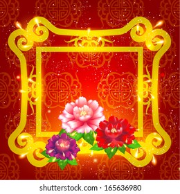 Oriental Chinese New Year Element Vector Design