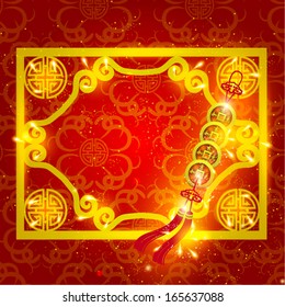 Oriental Chinese New Year Element Vector Design