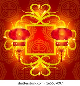 chinese new year element vector design