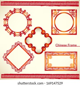 Oriental Chinese New Year Element Vector Design 