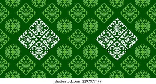 Klassisches orientalisches Muster. Nahtlose abstrakte, goldene und weißer Hintergrund