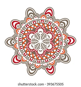 oriental color element vector illustration