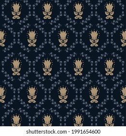 Nahtloses Design des orientalischen Damaskus