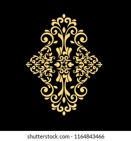 Oriental damask patterns for greeting cards and wedding invitations.
