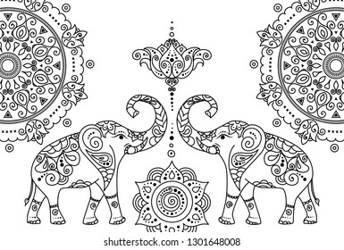 Download Elephant Mandala Images Stock Photos Vectors Shutterstock