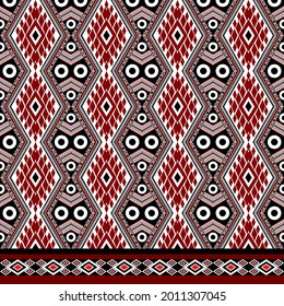 orientalisches geometrisches Muster Südafrika traditionelles Design für Hintergrundteppich, Tapete, Hemd, Batik, Muster, Vektorgrafik, Stickereien