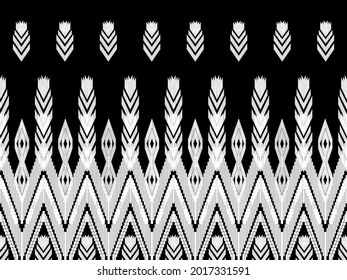 patrón geométrico étnico oriental diseño tradicional sudafricano para alfombra de fondo, papel pintado, camisa, batik, patrón, vector, ilustración, bordado
