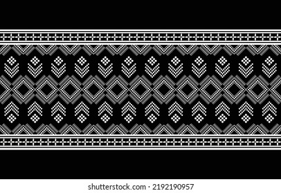 Oriental ethnic pattern. Abstract ethnic geometric pattern background design wallpaper, Indian border background,carpet,wallpaper,clothing,wrapping,batic,fabric, traditional print vector illustration