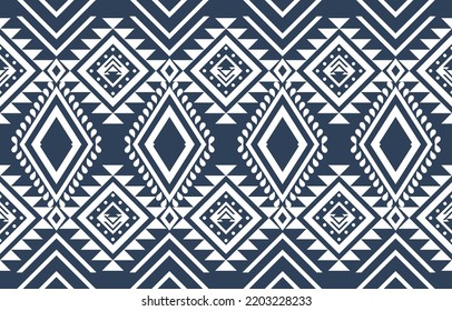 Patrón étnico oriental. Resumen diseño de fondo de patrones geométricos étnicos, fondo de frontera indio, alfombra, papel de pared, ropa, envoltura, batismo, tela, ilustración vectorial de impresión tradicional