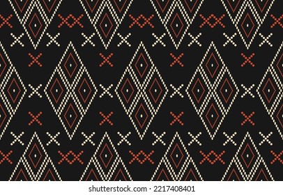 Oriental ethnic pattern. Abstract ethnic geometric pattern background design wallpaper, Indian border background,carpet,wallpaper,clothing,wrapping,batic,fabric, traditional print vector illustration