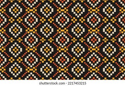 Oriental ethnic pattern. Abstract ethnic geometric pattern background design wallpaper, Indian border background,carpet,wallpaper,clothing,wrapping,batic,fabric, traditional print vector illustration