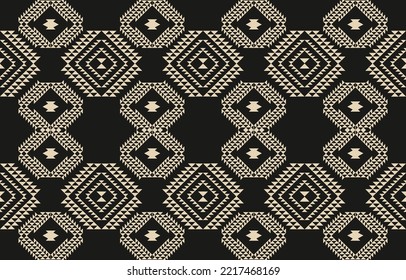 Oriental ethnic pattern. Abstract ethnic geometric pattern background design wallpaper, Indian border background,carpet,wallpaper,clothing,wrapping,batic,fabric, traditional print vector illustration