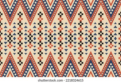 Oriental ethnic pattern. Abstract ethnic geometric pattern background design wallpaper, Indian border background,carpet,wallpaper,clothing,wrapping,batic,fabric, traditional print vector illustration