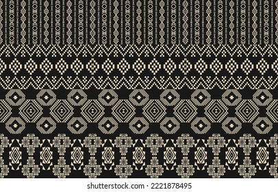 Oriental ethnic pattern. Abstract ethnic geometric pattern background design wallpaper, Indian border background,carpet,wallpaper,clothing,wrapping,batic,fabric, traditional print vector illustration