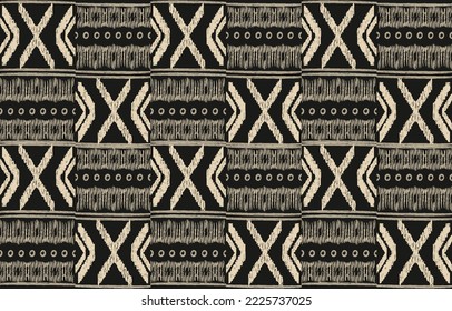 Oriental ethnic pattern. Abstract ethnic geometric pattern background design wallpaper, Indian border background,carpet,wallpaper,clothing,wrapping,batic,fabric, traditional print vector illustration