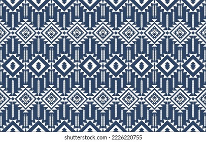 Patrón étnico oriental. Resumen diseño de fondo de patrones geométricos étnicos, fondo de frontera indio, alfombra, papel de pared, ropa, envoltura, batismo, tela, ilustración vectorial de impresión tradicional