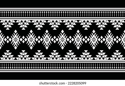 Oriental ethnic pattern. Abstract ethnic geometric pattern background design wallpaper, Indian border background,carpet,wallpaper,clothing,wrapping,batic,fabric, traditional print vector illustration